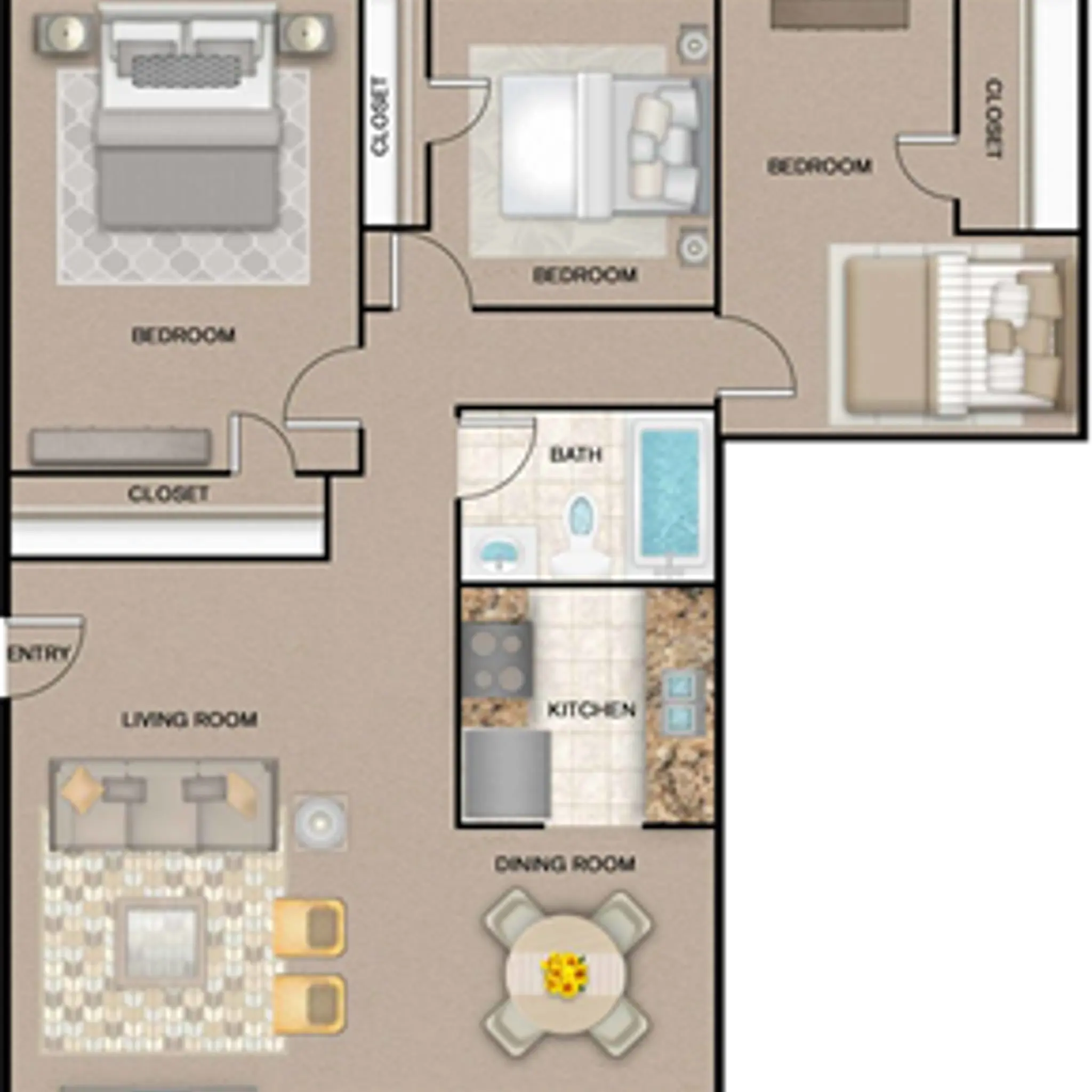 Unit 092032 3BR50 Oakwood Place
